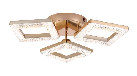 Стильная припотолочная люстра G 2726/3 GD 80W Стильная припотолочная люстра G 2726/3 GD 80W