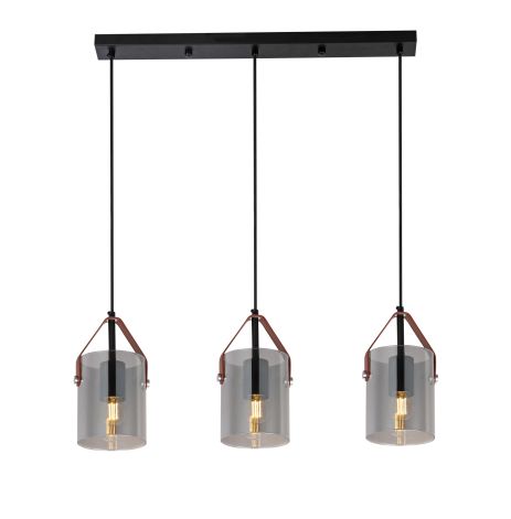 Подвесная люстра в стиле лофт G 321030/3L в цвете Matte Black