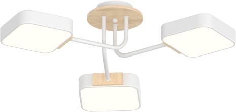 Люстра VALESO XI3356-3 белый+дерево