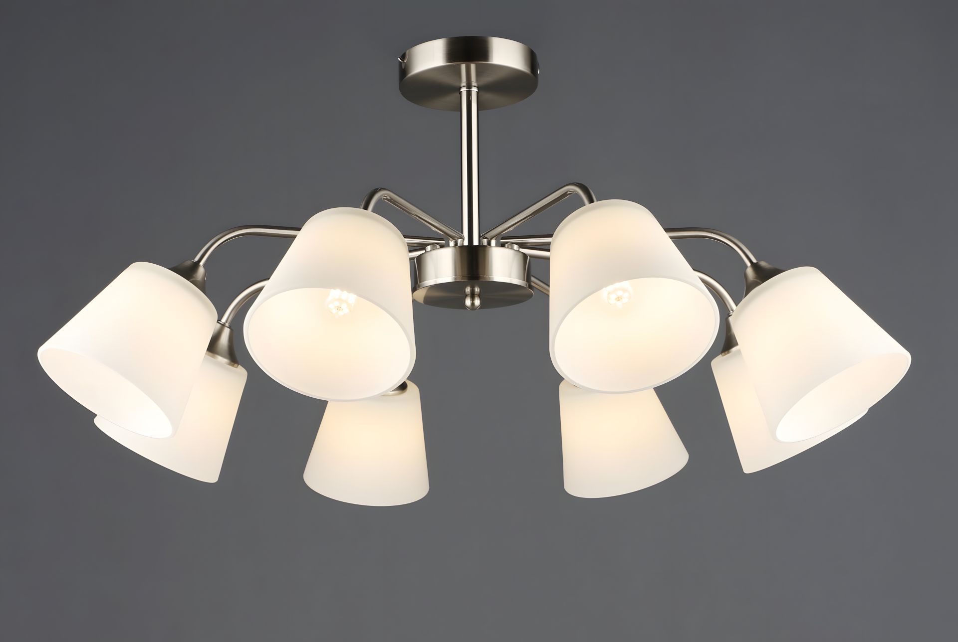 Люстра модель N6599/8, Никель Люстра модель N6599/8, Никель