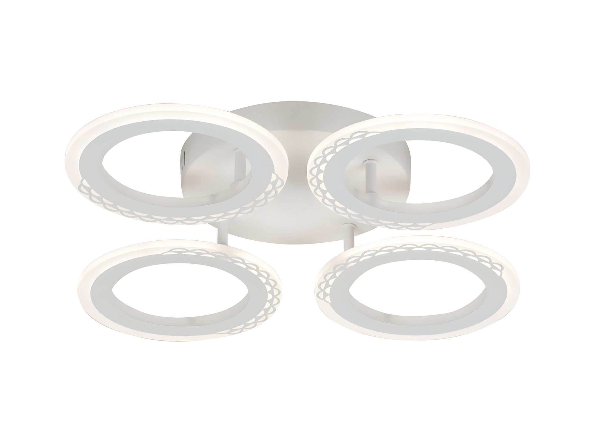 VALESO G 2701/4 Белая Светодиодная люстра 64W VALESO G 2701/4 Белая Светодиодная люстра 64W