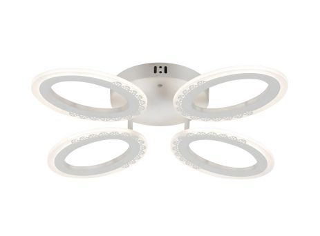 Світлодіодна люстра VALESO G 2702/4 Біла 64W