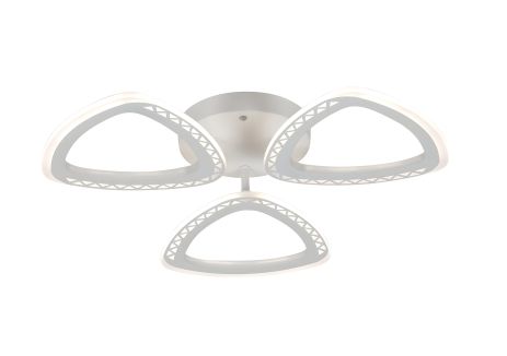 Світлодіодна люстра VALESO G 2704/3, біла, 54W