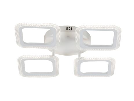 Світлодіодна люстра VALESO G 2708/4 білого кольору, 64W