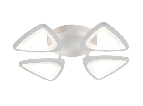 Светодиодная люстра VALESO G 2711/4 Белая 80W Светодиодная люстра VALESO G 2711/4 Белая 80W