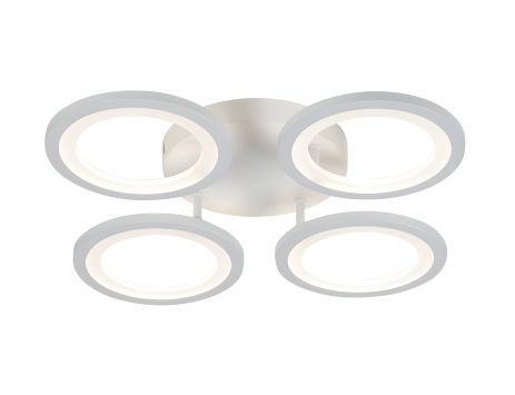 Світлодіодна люстра VALESO G 2715/4, біла, 88W