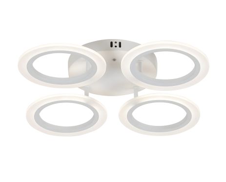 Люстра светодиодная VALESO G 2716/4 Белая 56W