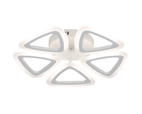 Белая 60W светодиодная люстра VALESO G 2717/5 Белая 60W светодиодная люстра VALESO G 2717/5