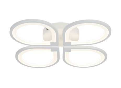 Потолочная светодиодная люстра VALESO 1143/4, LED 104W, с пультом, белая Потолочная светодиодная люстра VALESO 1143/4, LED 104W, с пультом, белая