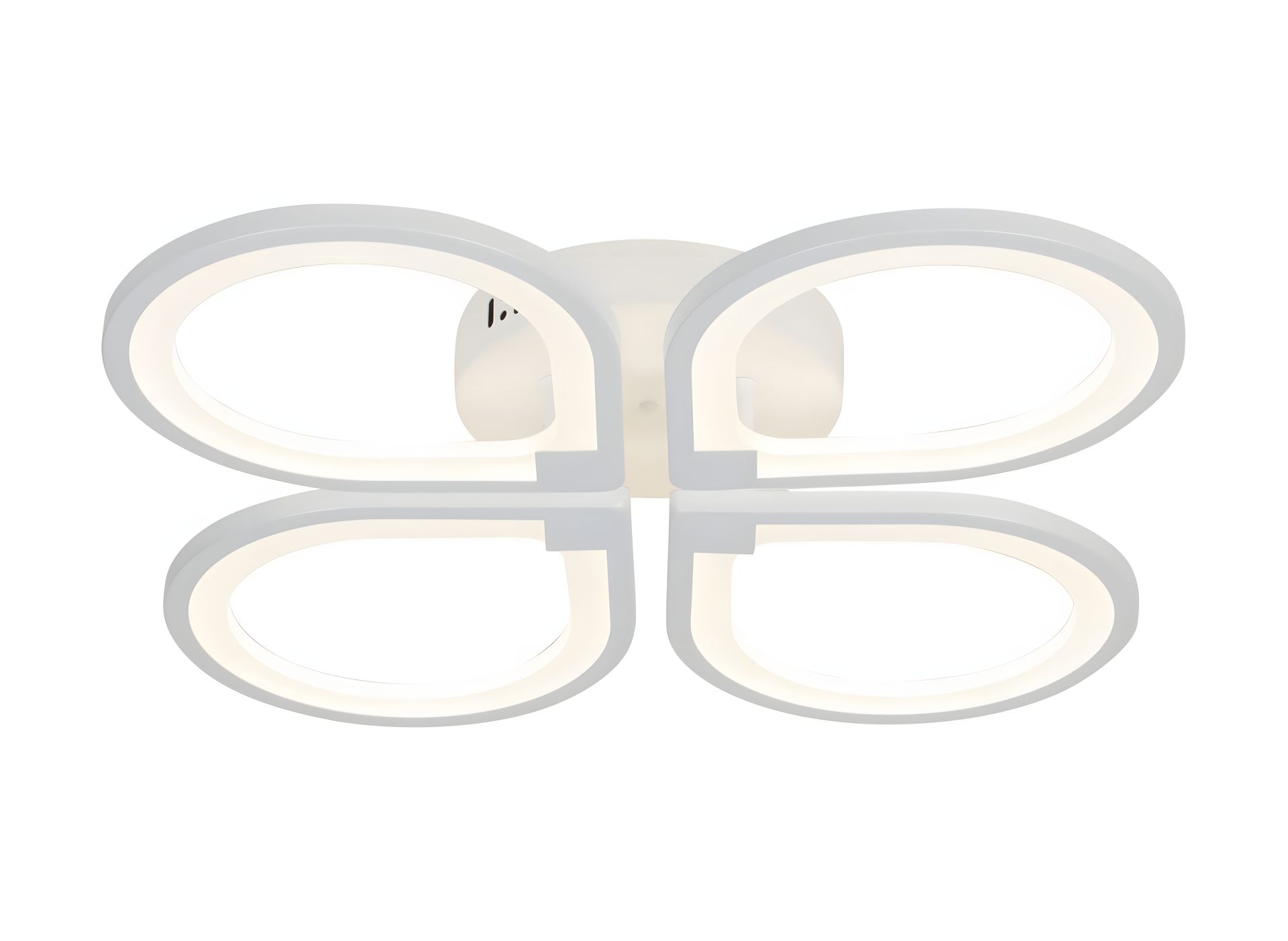 Стельова люстра VALESO 1143/4, LED 104W, з пультом, біла Стельова люстра VALESO 1143/4, LED 104W, з пультом, біла