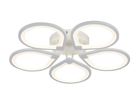 Світлодіодна люстра VALESO G 1143/5 130W, біла Світлодіодна люстра VALESO G 1143/5 130W, біла