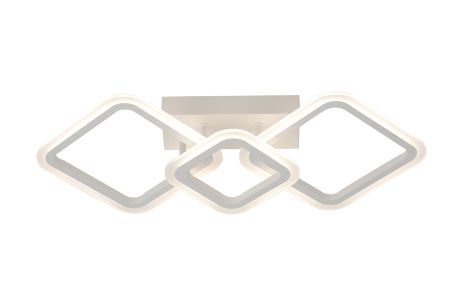 Светодиодная люстра VALESO G 2929/2+1 58W, белая