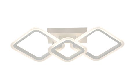 Светодиодная люстра VALESO G 2929/2+1 58W, белая