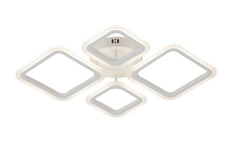 Світлодіодна люстра білого кольору VALESO G 2929/2+2 72W