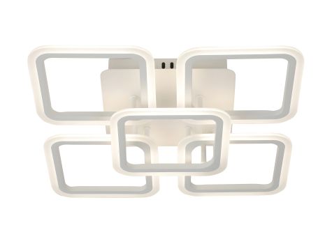 Світлодіодна люстра VALESO G 2929/4+1 110W Білий