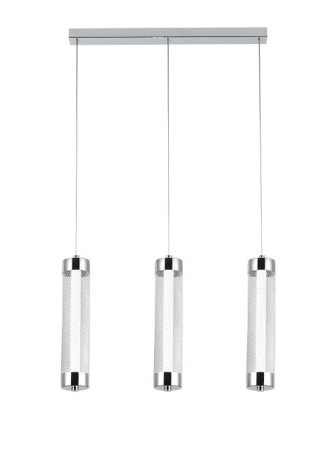 Світлодіодний підвісний світильник G 2664/3L 24W Хром Світлодіодний підвісний світильник G 2664/3L 24W Хром