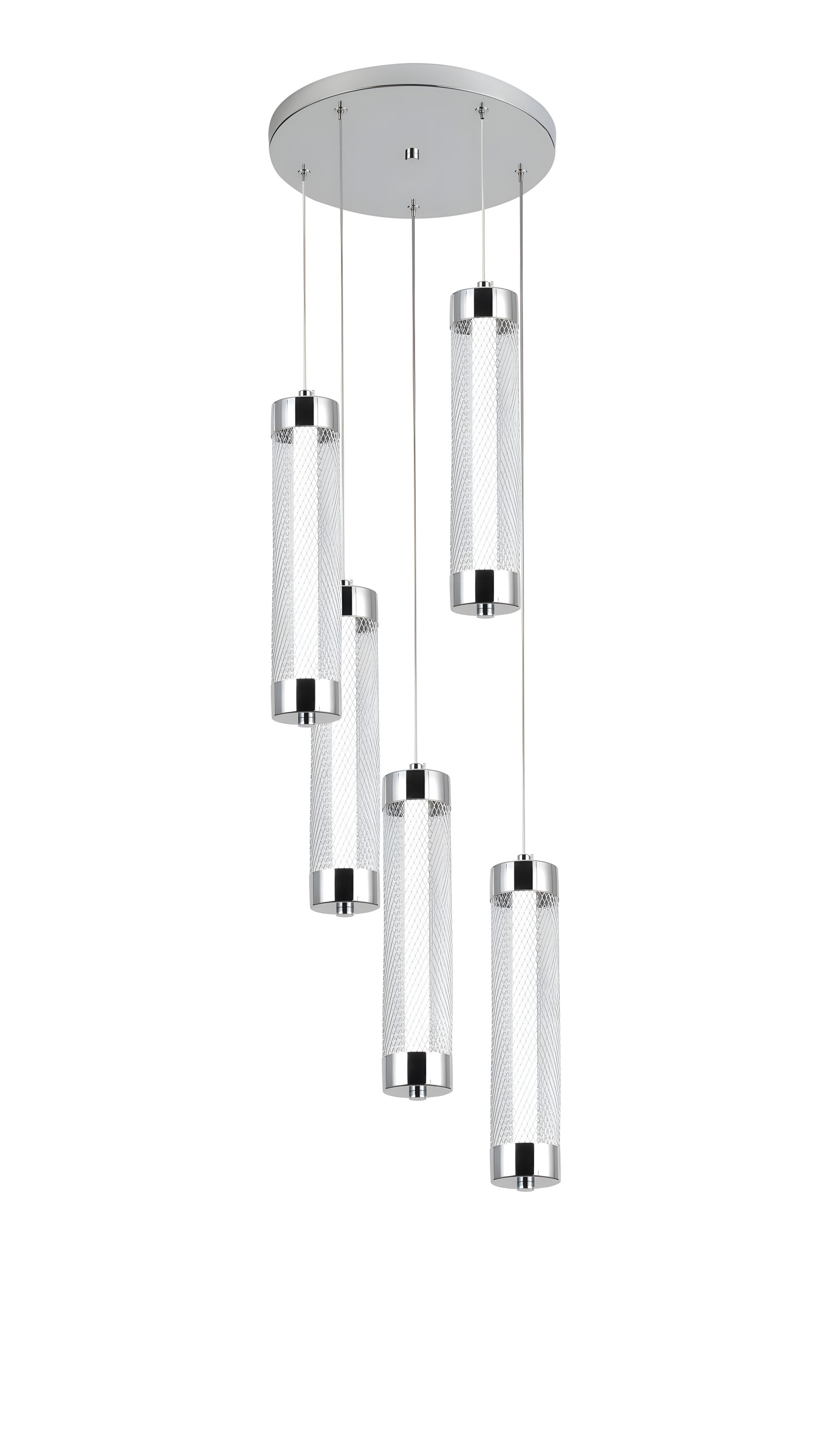 Подвесной светодиодный светильник G 2664/5P 40W Хром Подвесной светодиодный светильник G 2664/5P 40W Хром