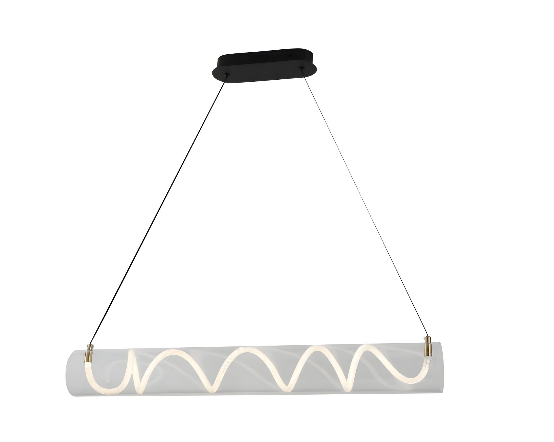 Подвесной светодиодный светильник G 2913/800 54W Черный Подвесной светодиодный светильник G 2913/800 54W Черный