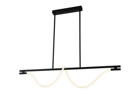 Светодиодный подвесной светильник G 2914/1000 74W Черный Светодиодный подвесной светильник G 2914/1000 74W Черный