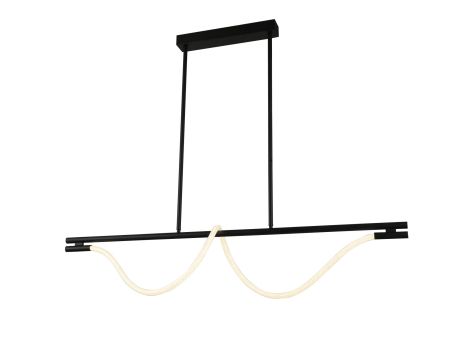 Підвісний світлодіодний світильник G 2914/1000 74W Чорний