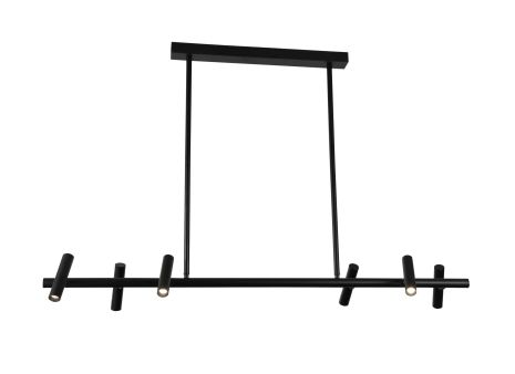 Потолочный светодиодный светильник G 2917/6 30W Черный Потолочный светодиодный светильник G 2917/6 30W Черный