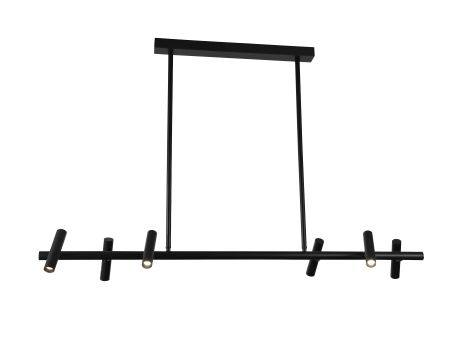 Светодиодный потолочный светильник G 2917/6 30W Черный