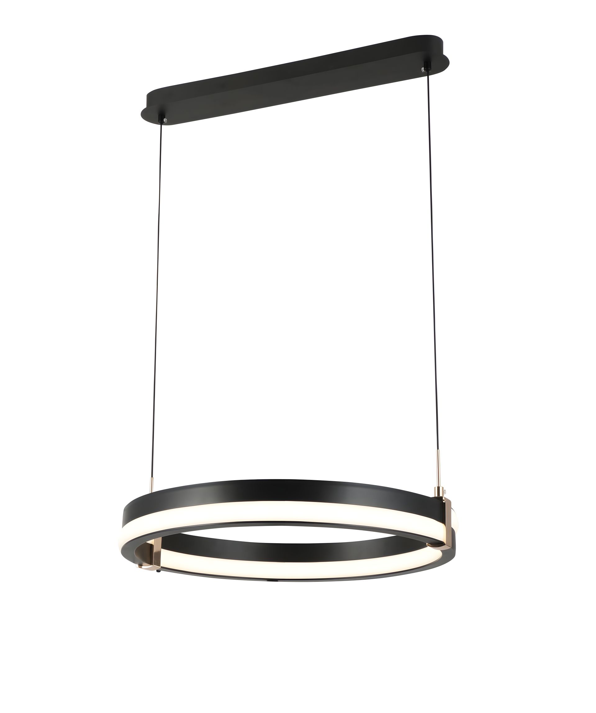 Подвесная люстра LED G 2919/500D 108W Черный+Золото Подвесная люстра LED G 2919/500D 108W Черный+Золото