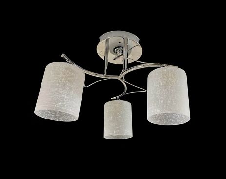 Потолочная Люстра на 3 плафона VALESO 6921B/3 (Хром)