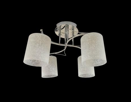 Потолочная Люстра на 4 плафона VALESO 6921B/4 (Хром)