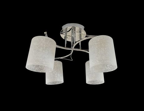 Потолочная Люстра с 4 плафонами VALESO 6921B/4 (Хром)