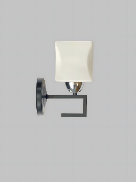 Бра VALESO B-6957B/1 (чорний + хром) Бра VALESO B-6957B/1 (чорний + хром)