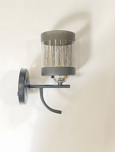 Сучасне бра VALESO B-6979A/1 (чорний+хром)