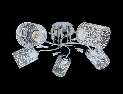 Люстра стельова на 5 плафонів VALESO 2378B/5 (Хром) Люстра стельова на 5 плафонів VALESO 2378B/5 (Хром)