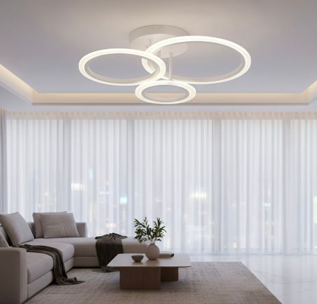 Люстра світлодіодна 66W G 2716/3B WT