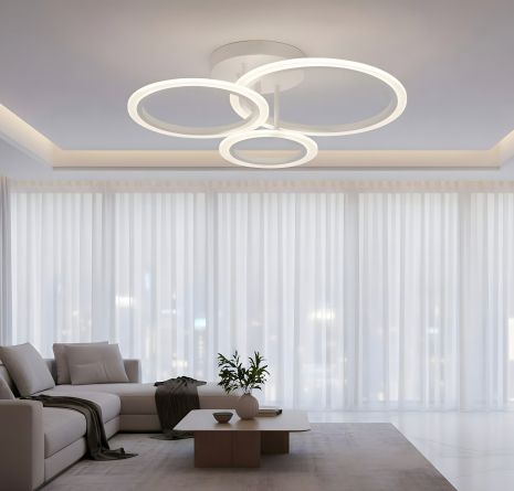 Люстра світлодіодна 66W G 2716/3B WT