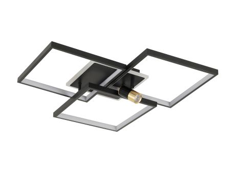 Люстра світлодіодна G 2740/3 BK+GD 151W Люстра світлодіодна G 2740/3 BK+GD 151W