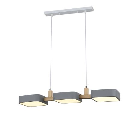 Люстра светодиодная G 98102/3 GRAY 72W Люстра светодиодная G 98102/3 GRAY 72W