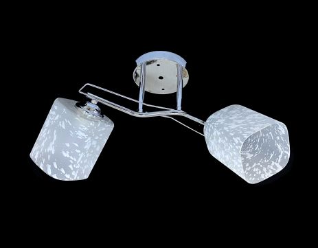 Люстра стельова на 2 плафони 7364F/2 Хром Люстра стельова на 2 плафони 7364F/2 Хром