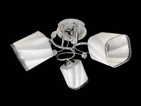 Люстра потолочная на 3 плафона 6220L/3 Хром