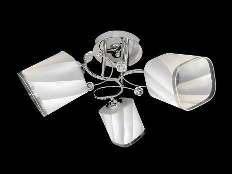 Потолочная люстра на три плафона 6220L/3 Хром Потолочная люстра на три плафона 6220L/3 Хром