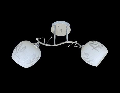 Люстра на два плафона 9509F/2 хром Люстра на два плафона 9509F/2 хром