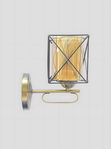 Настінне бра моделі B-91207/1 в кольорах бронза+чорний