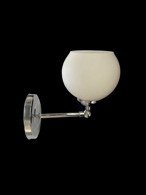Настінне бра з одним плафоном B-91176B/1 хром