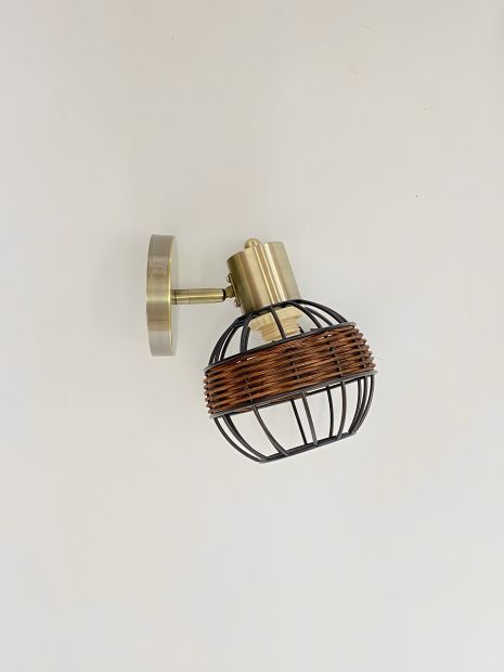 Бра настенное B-91180L/1 в бронзовом исполнении