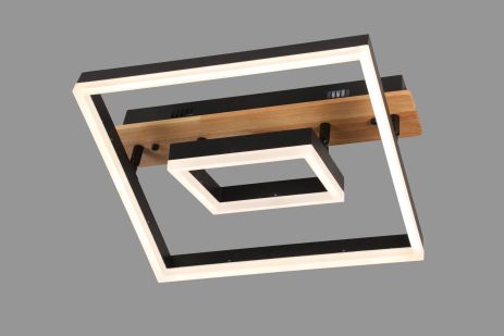 Люстра стельова світлодіодна VALESO 77081-2S, чорний