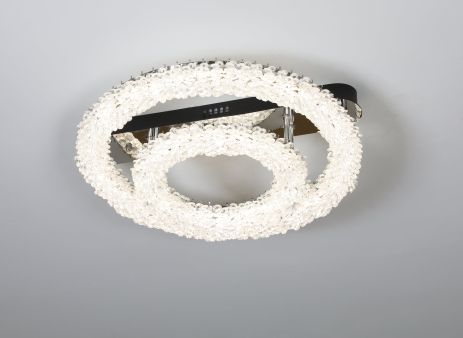 Люстра потолочная светодиодная VALESO 33047/300+500, хромовый