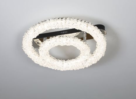 Люстра потолочная светодиодная VALESO 33047/300+500, хромовый