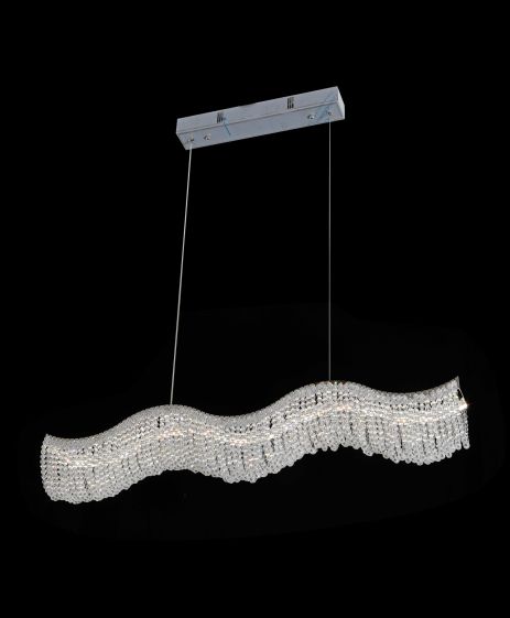 Люстра підвісна світлодіодна VALESO 33056/800*60, хромовий Люстра підвісна світлодіодна VALESO 33056/800*60, хромовий