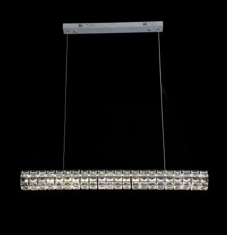 Люстра стельова світлодіодна VALESO 6709-800L, хромова