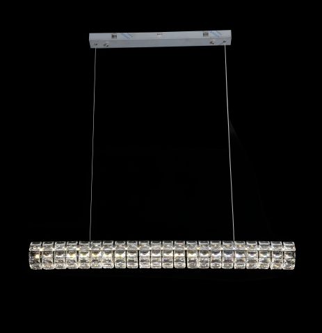 Потолочная светодиодная люстра VALESO 6709-800L, хром